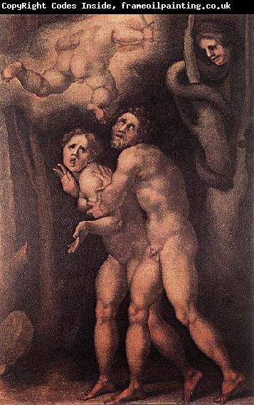 Jacopo Pontormo The Expulsion from Earthly Paradise